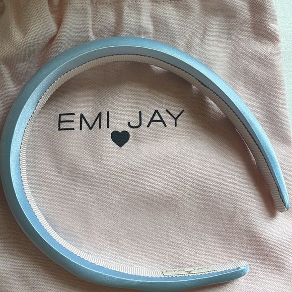 EMI JAY HALO HEADBAND IN POWDER BLUE - Picture 1 of 5